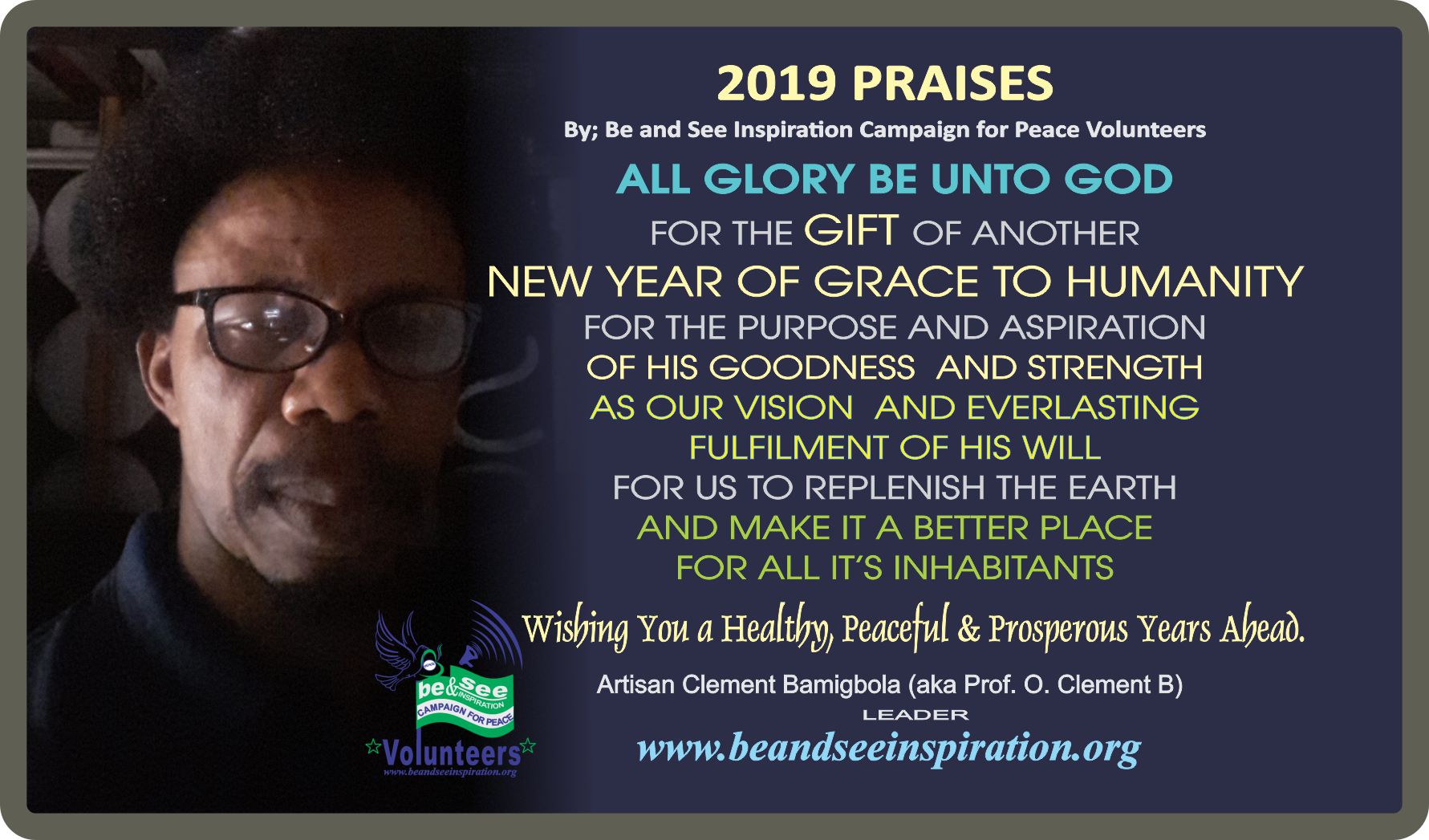 2019 praises by be and see inspiration